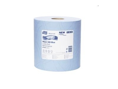 Tork Advanced Wischtuch 440 blau, Performance Großrolle